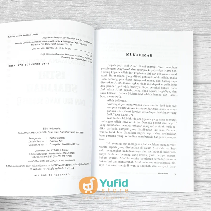 BUKU ISTRI SHALIHAH DAN IBU YANG SUKSES (DARUL FALAH) - Image 3