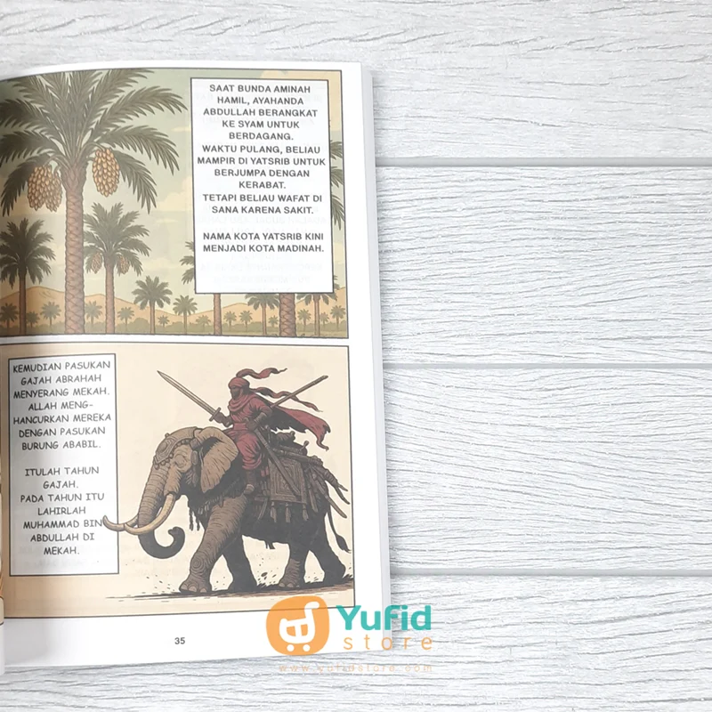 BUKU KOMIK JADI KENAL NABI (ARAFAH KIDS) - Image 7
