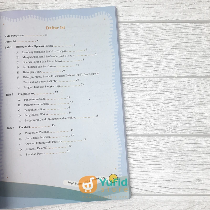BUKU JAGO MATEMATIKA SUKSES ULANGAN HARIAN UNTUK SD/MI (LINGKAR MEDIA) - Image 4