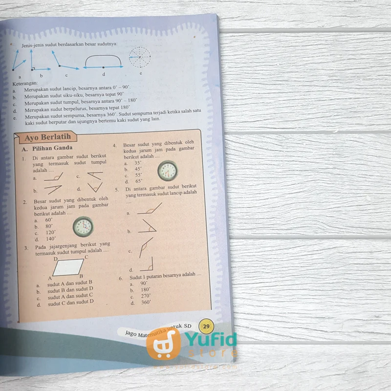 BUKU JAGO MATEMATIKA SUKSES ULANGAN HARIAN UNTUK SD/MI (LINGKAR MEDIA) - Image 8