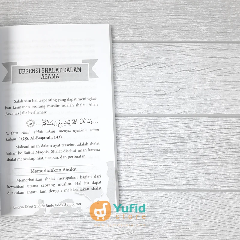 BUKU JANGAN TAKUT SHALAT ANDA TIDAK SEMPURNA (AS-SALAM PUBLISHING) - Image 5