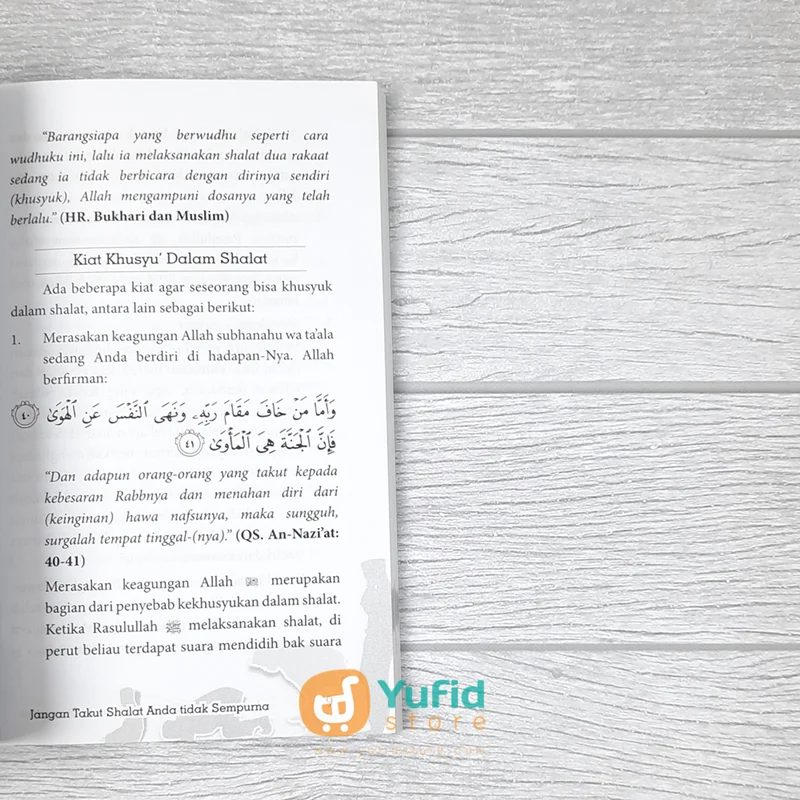 BUKU JANGAN TAKUT SHALAT ANDA TIDAK SEMPURNA (AS-SALAM PUBLISHING) - Image 6