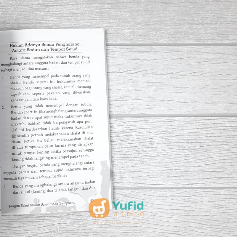 BUKU JANGAN TAKUT SHALAT ANDA TIDAK SEMPURNA (AS-SALAM PUBLISHING) - Image 8