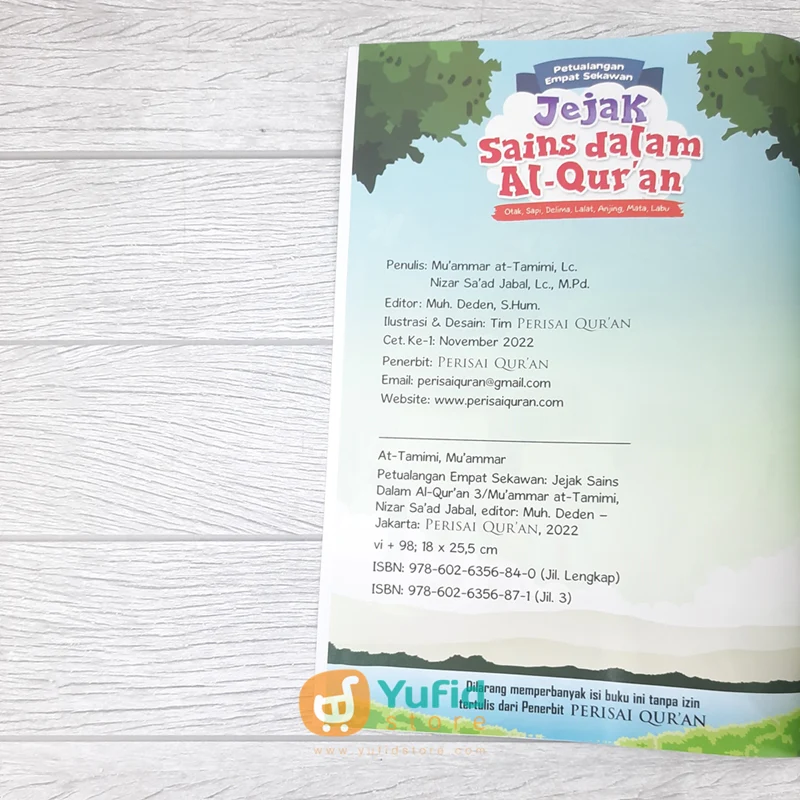 BUKU JEJAK SAINS DALAM AL QURAN JILID 3 (QIDS) - Image 3