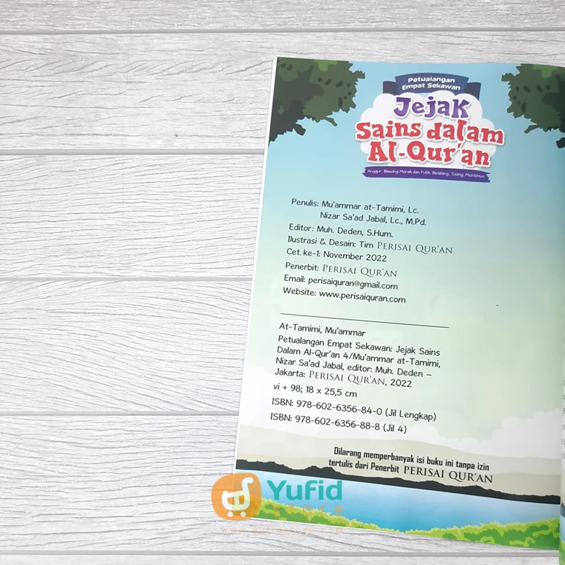 BUKU JEJAK SAINS DALAM AL QURAN JILID 4 (QIDS) - Image 3