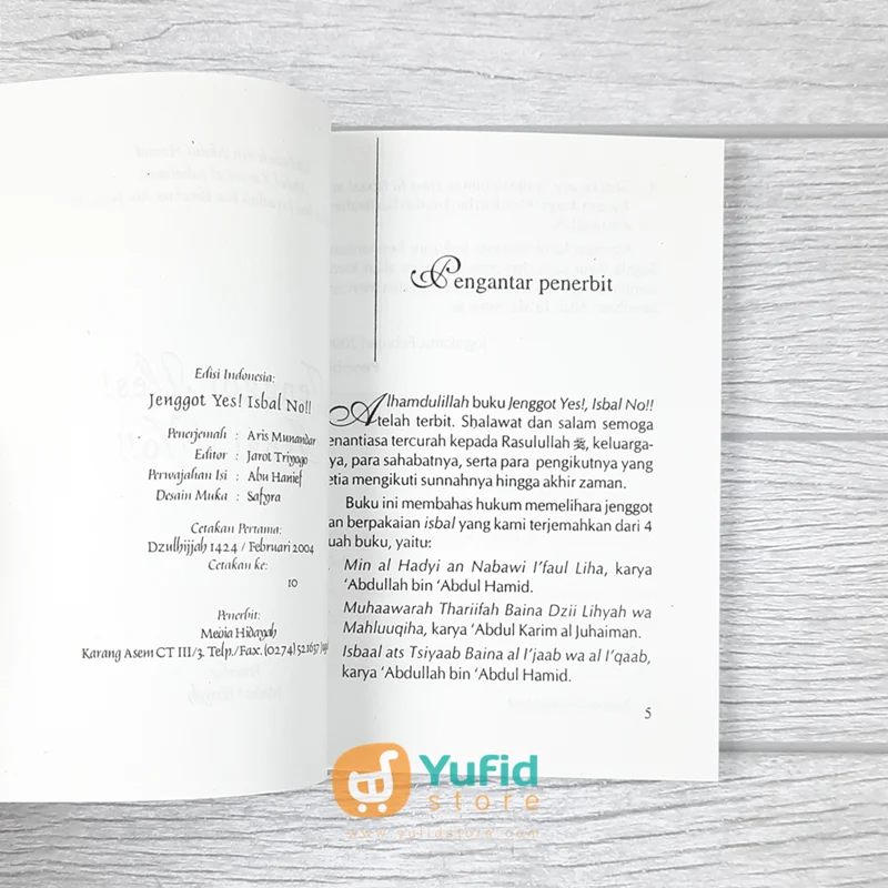 BUKU SAKU JENGGOT YES ISBAL NO (MEDIA HIDAYAH) - Image 3