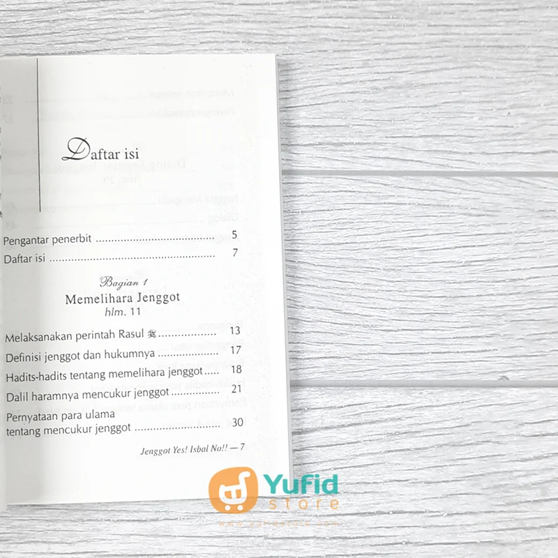 BUKU SAKU JENGGOT YES ISBAL NO (MEDIA HIDAYAH) - Image 4