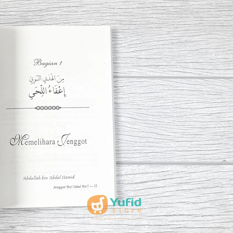 BUKU SAKU JENGGOT YES ISBAL NO (MEDIA HIDAYAH) - Image 6