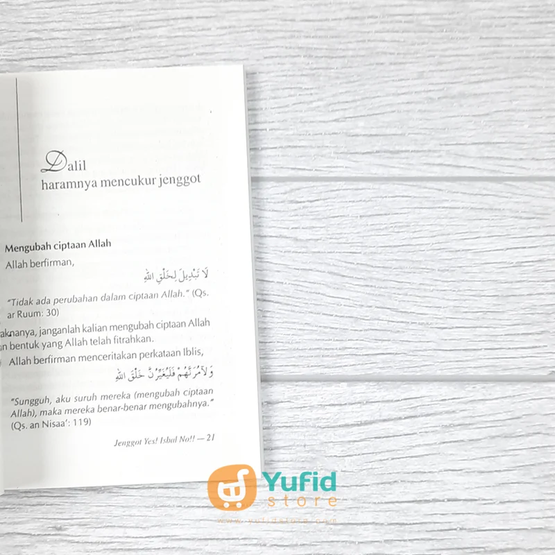 BUKU SAKU JENGGOT YES ISBAL NO (MEDIA HIDAYAH) - Image 8