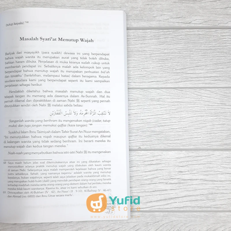 Buku Jilbab Wanita Muslimah Menurut Qur'an Dan Sunnah (At-Tibyan) - Image 8