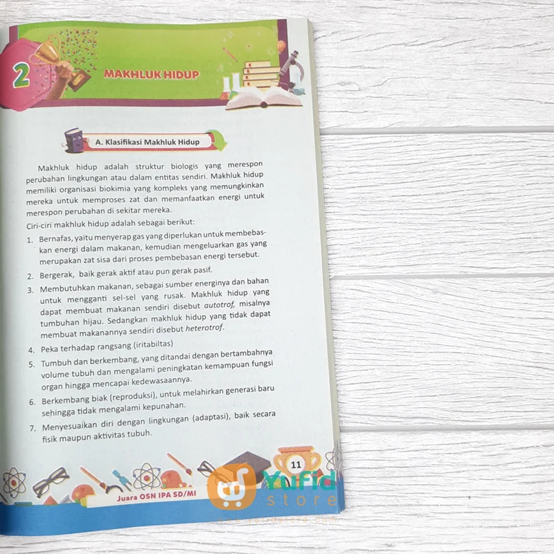 BUKU JUARA OSN IPA SD/MI (LINGKAR MEDIA) - Image 6