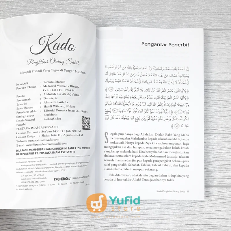 BUKU KADO PENGHIBUR ORANG SAKIT (PUSTAKA IMAM ASY SYAFII) - Image 3