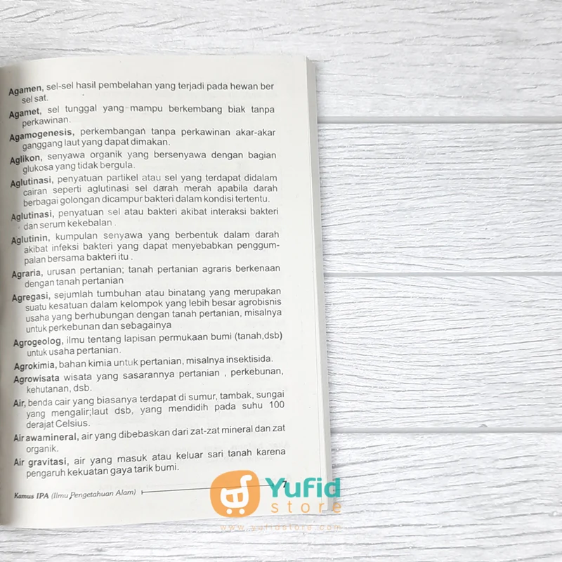BUKU KAMUS IPA ILMU PENGETAHUAN ALAM UNTUK SD (MEDIA MANDIRI) - Image 5