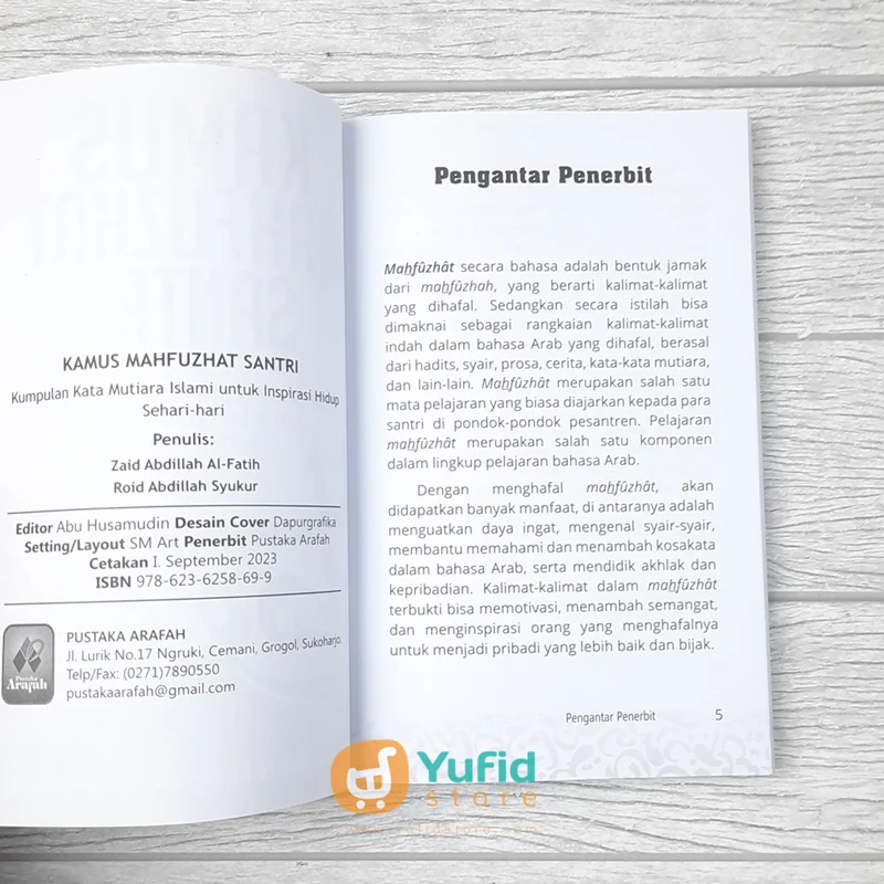 BUKU KAMUS MAHFUZHAT SANTRI (PUSTAKA ARAFAH) - Image 3