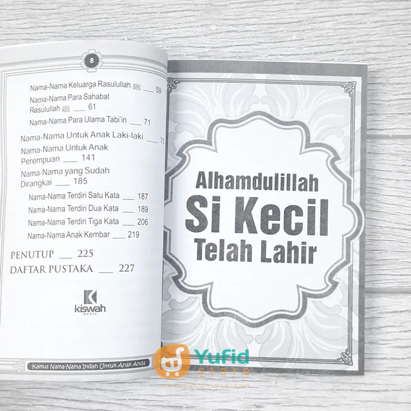 BUKU KAMUS NAMA-NAMA INDAH UNTUK ANAK ANDA (KISWAH MEDIA) - Image 5