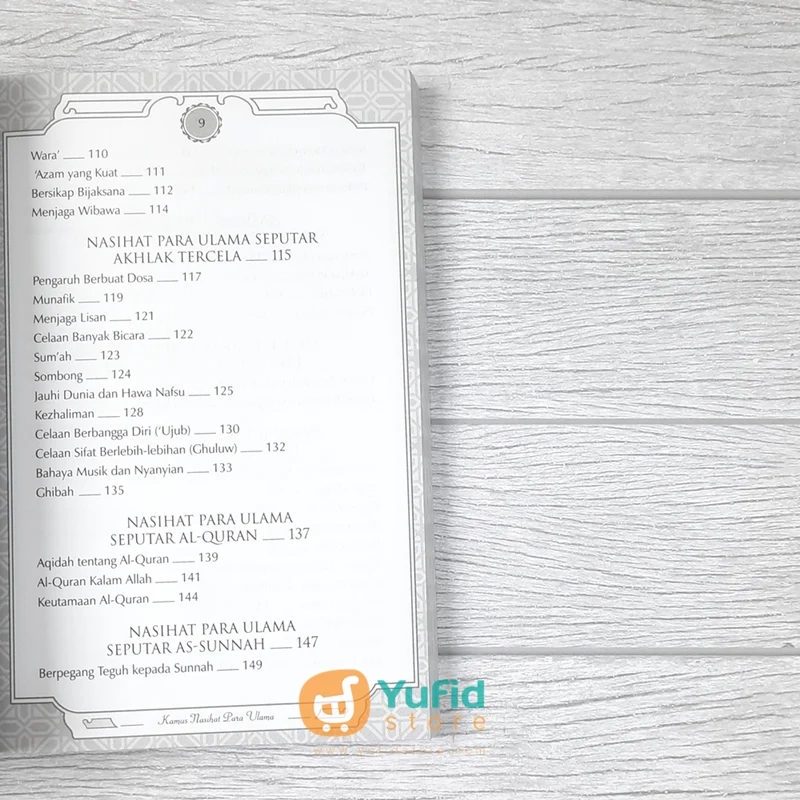 BUKU KAMUS NASIHAT PARA ULAMA (ZAM-ZAM) - Image 5