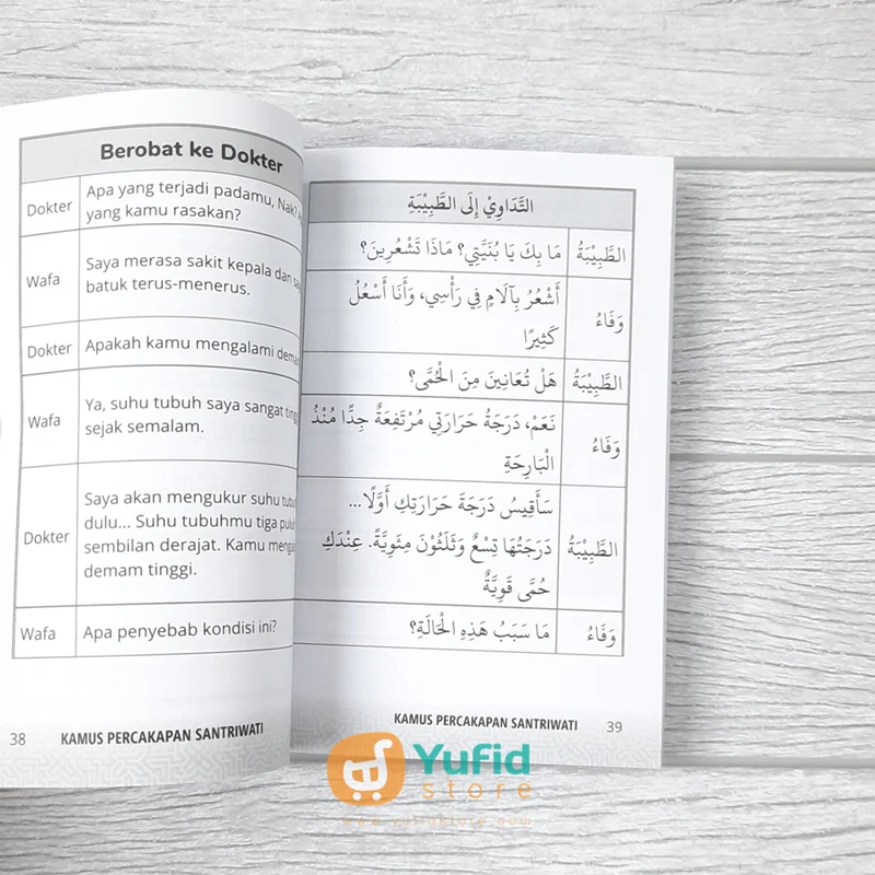 BUKU KAMUS PERCAKAPAN SANTRIWATI ARAB - INDONESIA (PUSTAKA ARAFAH) - Image 8