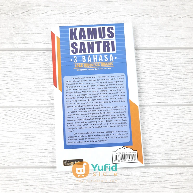 Buku Kamus Santri 3 Bahasa (As-Salam Publishing) - Image 2
