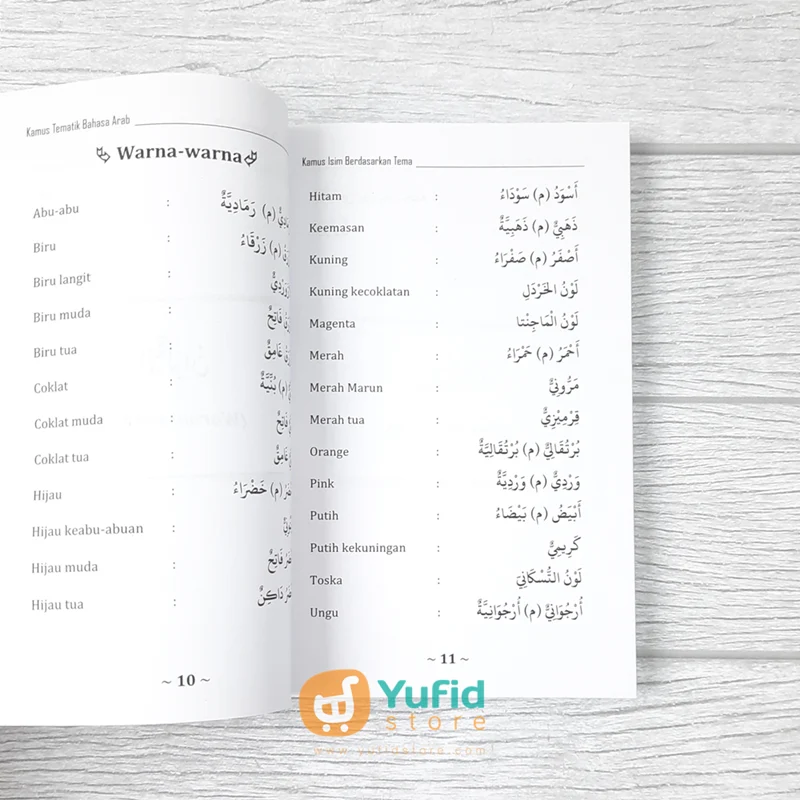 BUKU KAMUS TEMATIK BAHASA ARAB ISIM - KATA BENDA (CV TRIMUS PRESS) - Image 7