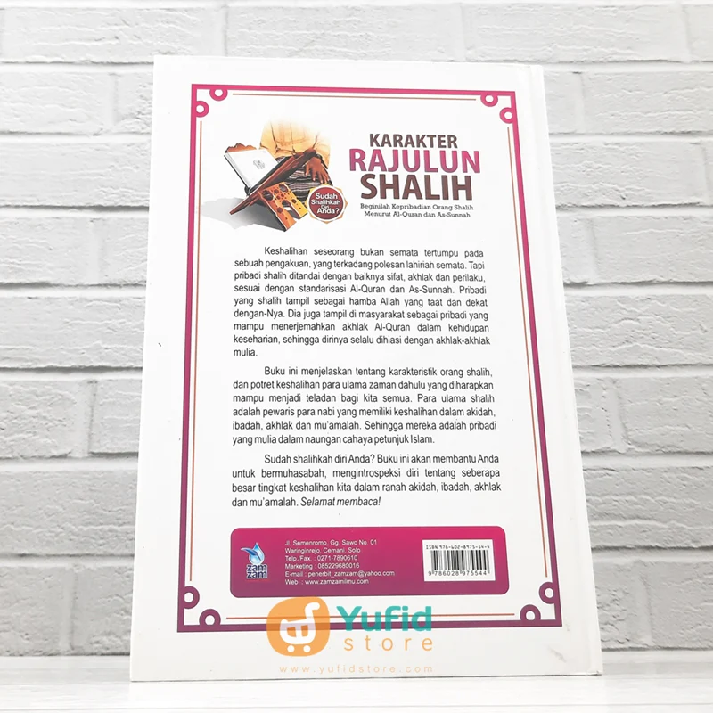BUKU KARAKTER RAJULUN SHALIH (ZAMZAM) - Image 2
