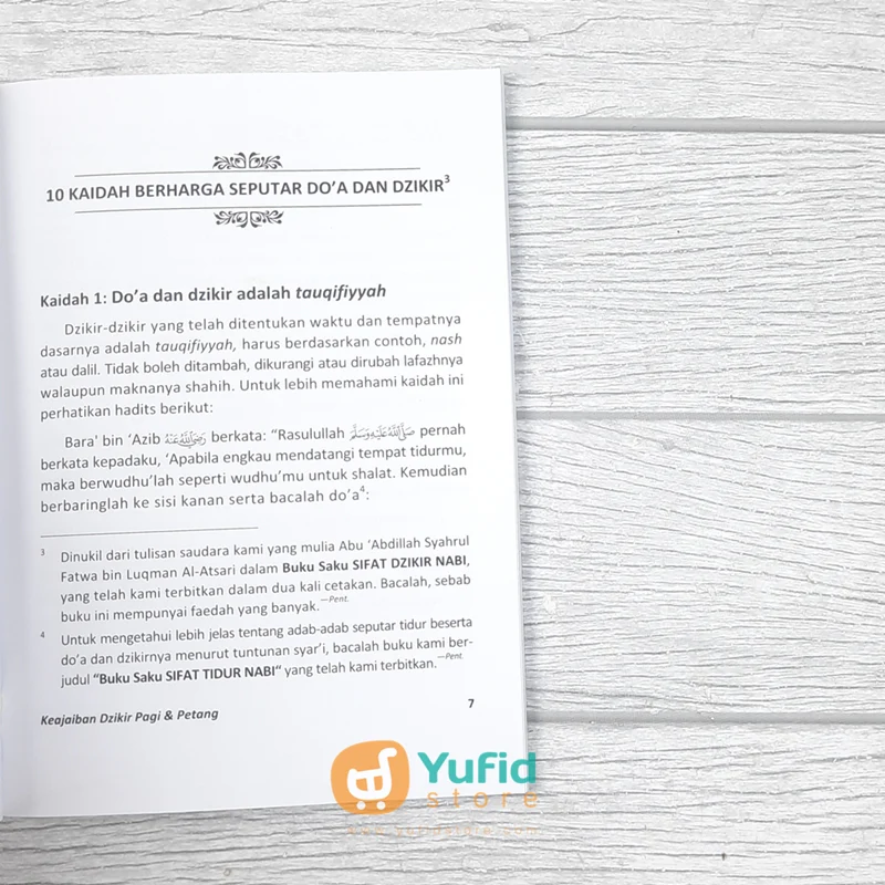 BUKU KEAJAIBAN DZIKIR PAGI PETANG DAN PENJELASANNYA (MEDIA TARBIYAH) - Image 5
