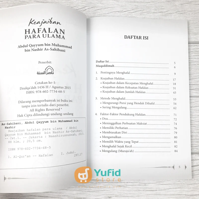BUKU KEAJAIBAN HAFALAN PARA ULAMA (NASHIRUSSUNNAH) - Image 3