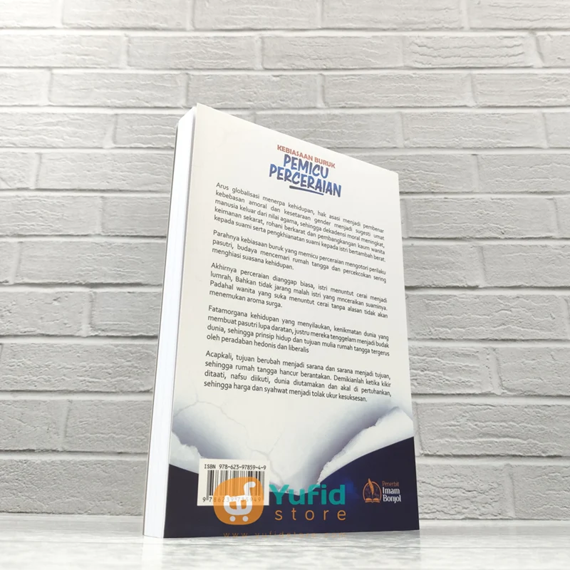 BUKU KEBIASAAN BURUK PEMICU PERCERAIAN (PUSTAKA IMAM BONJOL) - Image 2