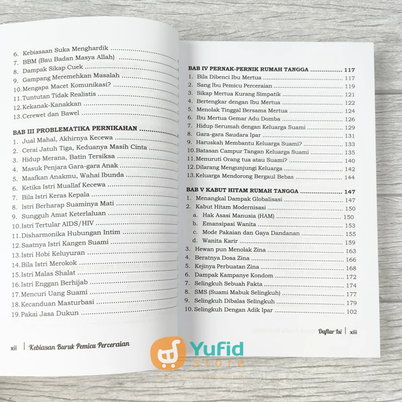 BUKU KEBIASAAN BURUK PEMICU PERCERAIAN (PUSTAKA IMAM BONJOL) - Image 5