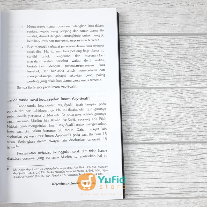 BUKU KEJENIUSAN IMAM ASY-SYAFII (PUSTAKA AZZAM) - Image 6