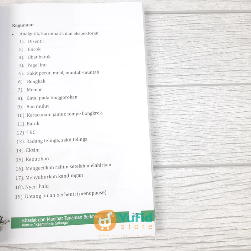 Buku Kembali ke Alam Khasiat dan Manfaat Tanaman Berkhasiat Obat (Nashirussunnah) - Image 7