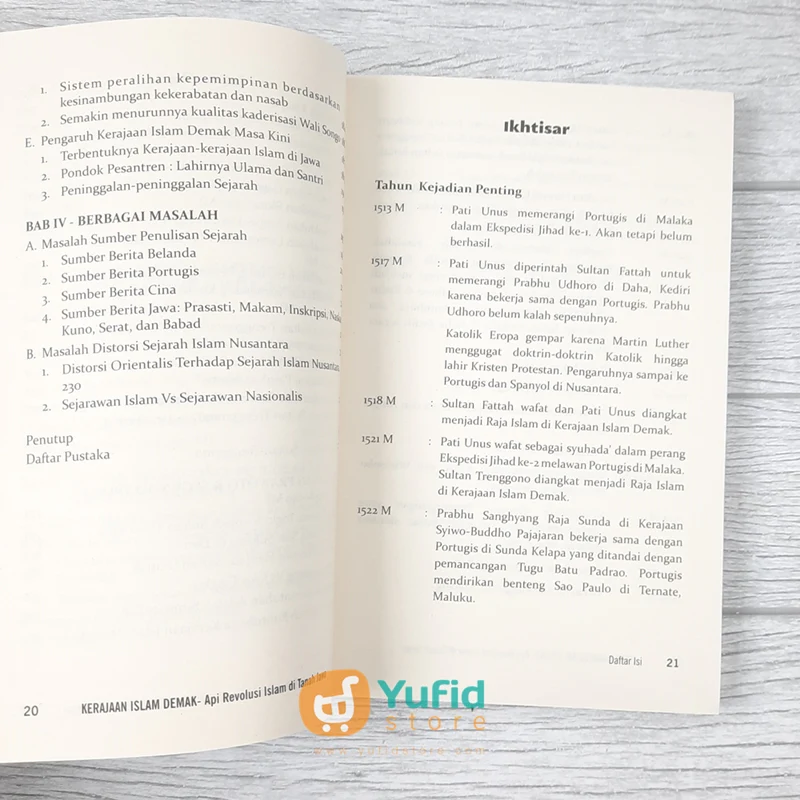BUKU KERAJAAN ISLAM DEMAK API REVOLUSI ISLAM DI TANAH JAWA (AL-WAFI PUBLISHING) - Image 5