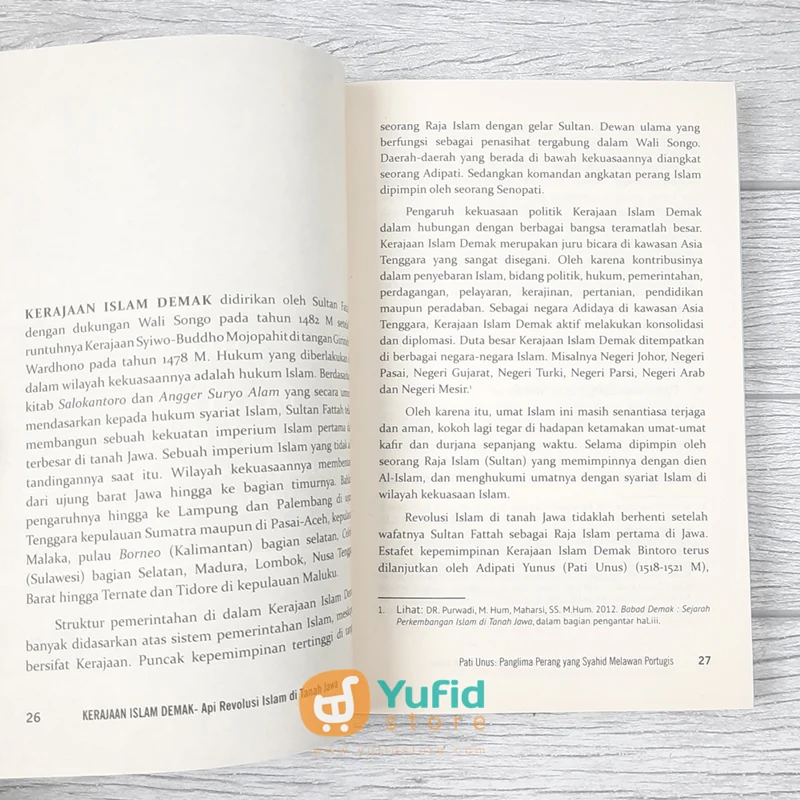 BUKU KERAJAAN ISLAM DEMAK API REVOLUSI ISLAM DI TANAH JAWA (AL-WAFI PUBLISHING) - Image 7