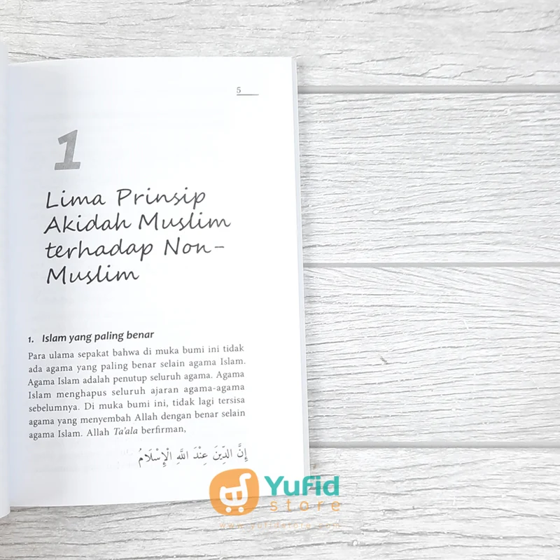 BUKU KESETIAAN PADA NON MUSLIM (PUSTAKA MUSLIM) - Image 5