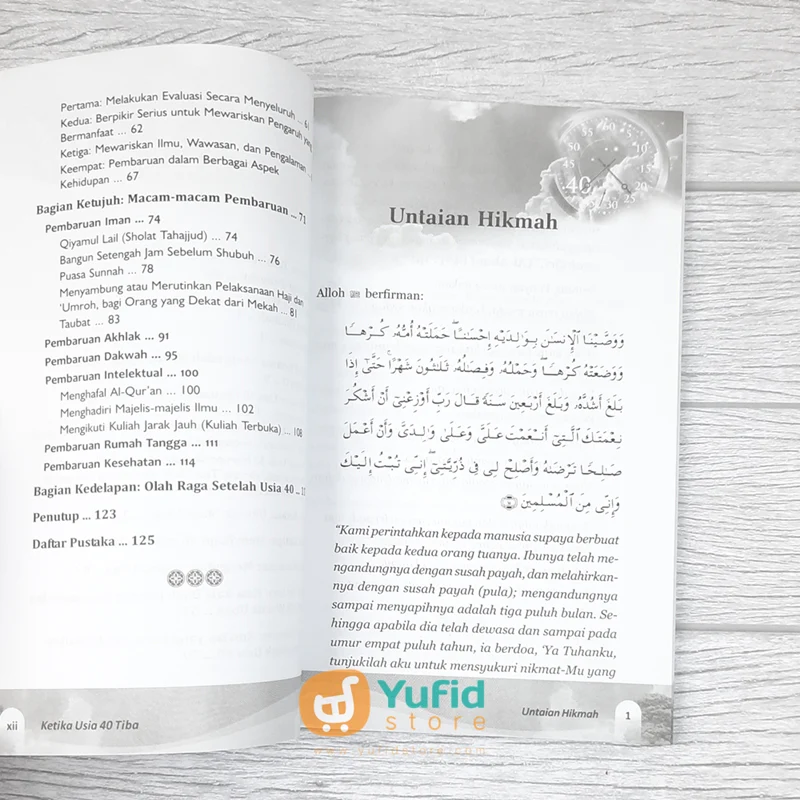 BUKU KETIKA USIA 40 TIBA (MUMTAZA) - Image 5