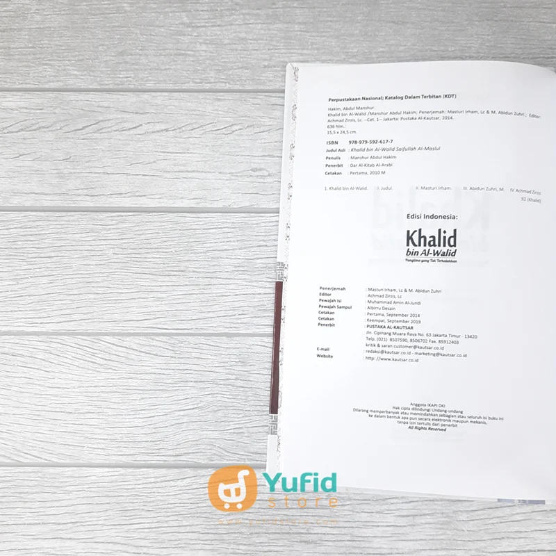 BUKU KHALID BIN AL-WALID PANGLIMA YANG TAK TERKALAHKAN (PUSTAKA AL-KAUTSAR) - Image 3