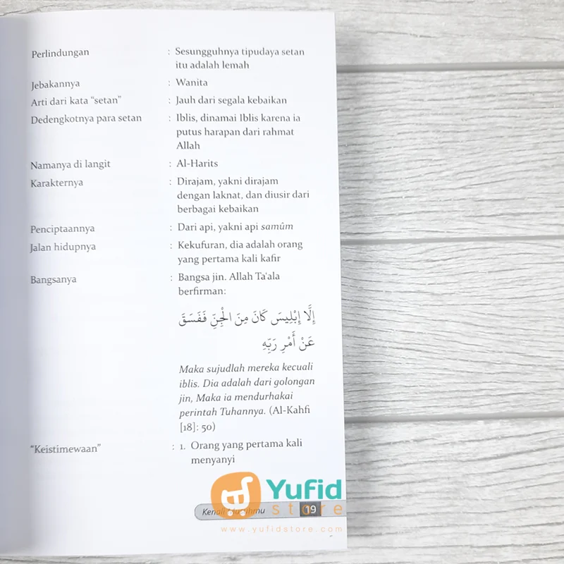 BUKU KHUTBAH IBLIS (AL WAFI) - Image 7