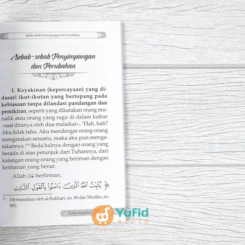 BUKU SAKU KIAT-KIAT UNTUK TETAP ISTIQOMAH (DARUL HAQ) - Image 6