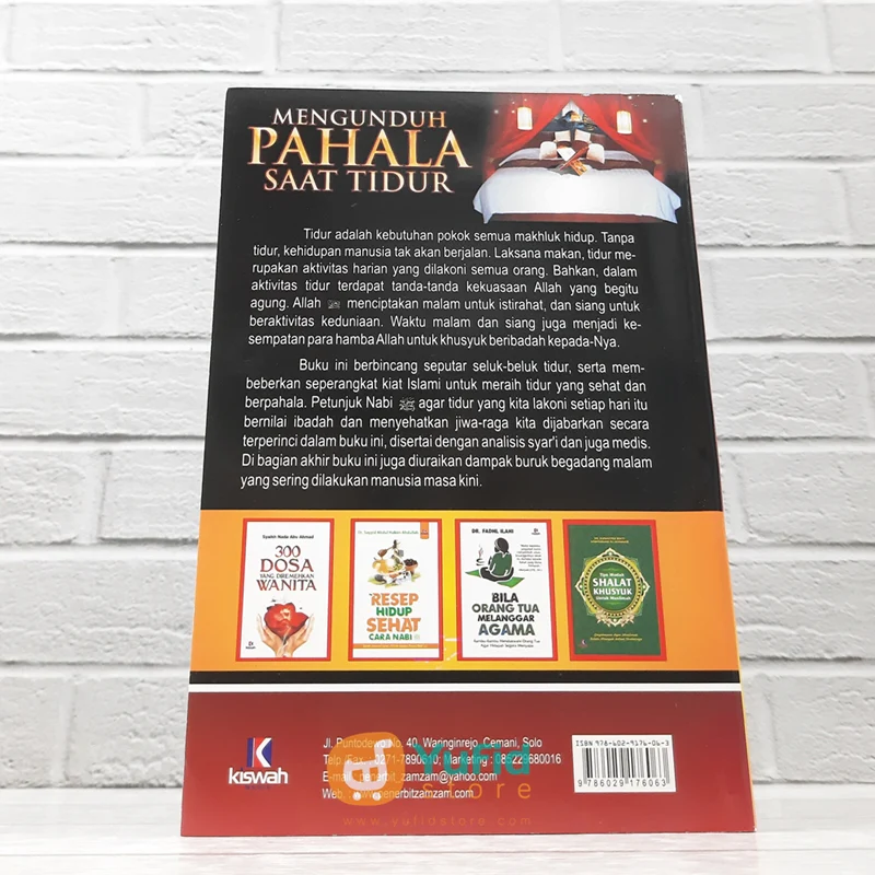 BUKU KIAT TIDUR SEHAT DAN BERPAHALA (KISWAH MEDIA) - Image 2