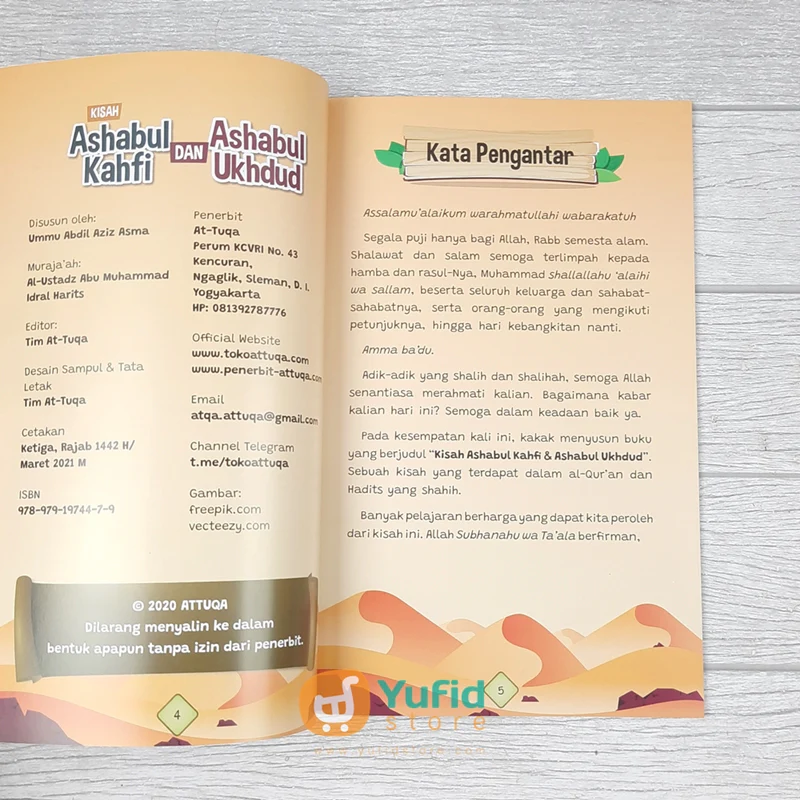 BUKU KISAH ASHABUL KAHFI DAN ASHABUL UKHDUD (ATTUQA) - Image 3