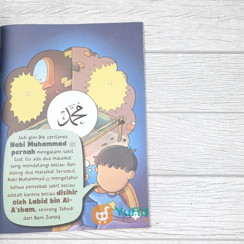 BUKU KISAH DI BALIK TURUNNYA SURAT AN-NAS, AL-FALAQ, AL-IKHLAS (PUSTAKA ARAFAH) - Image 6