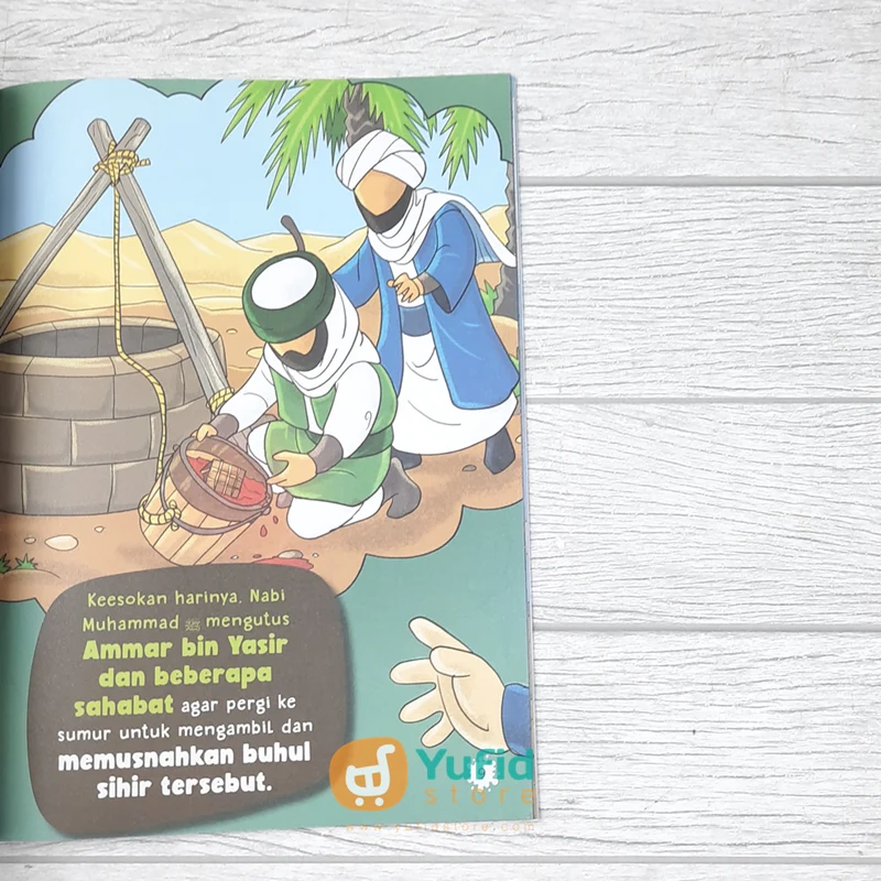 BUKU KISAH DI BALIK TURUNNYA SURAT AN-NAS, AL-FALAQ, AL-IKHLAS (PUSTAKA ARAFAH) - Image 7