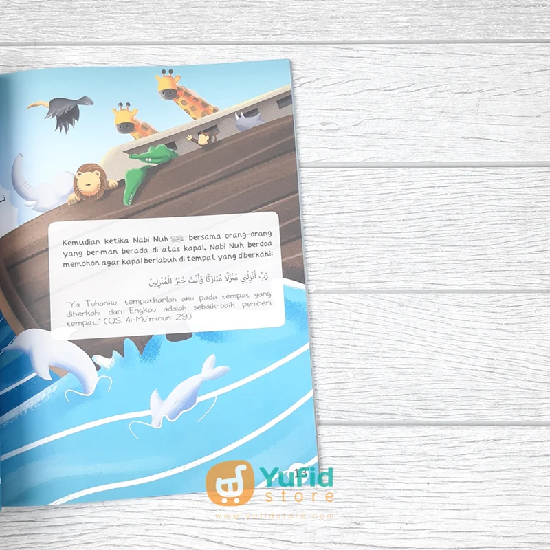 BUKU KISAH DOA PARA NABI DALAM AL-QURAN (MAALIK KIDS) - Image 7