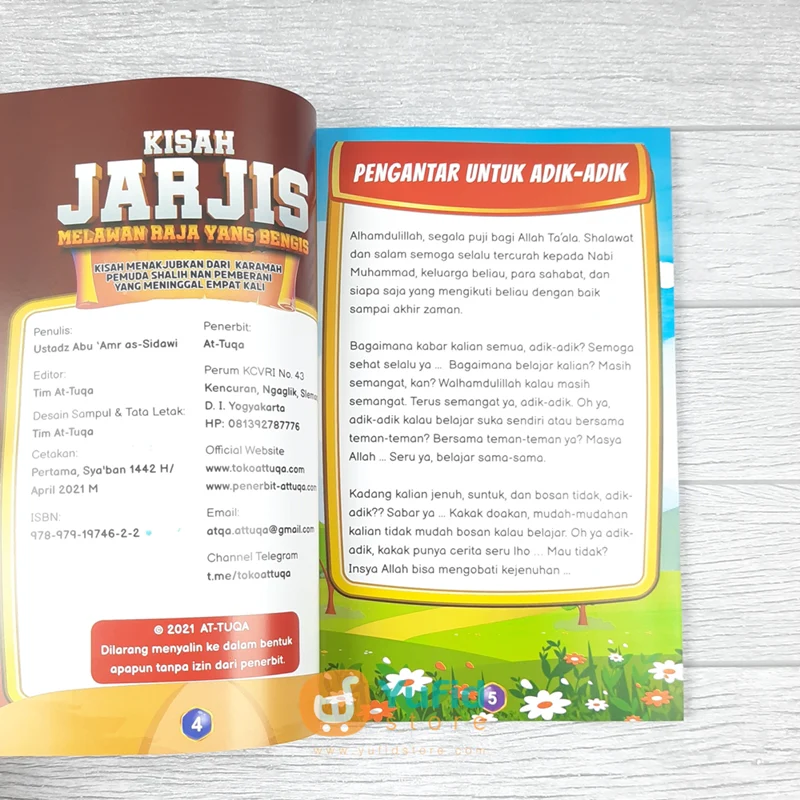 BUKU KISAH JARJIS MELAWAN RAJA YANG BENGIS (ATTUQA) - Image 3