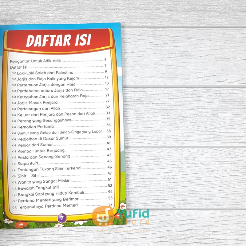 BUKU KISAH JARJIS MELAWAN RAJA YANG BENGIS (ATTUQA) - Image 4