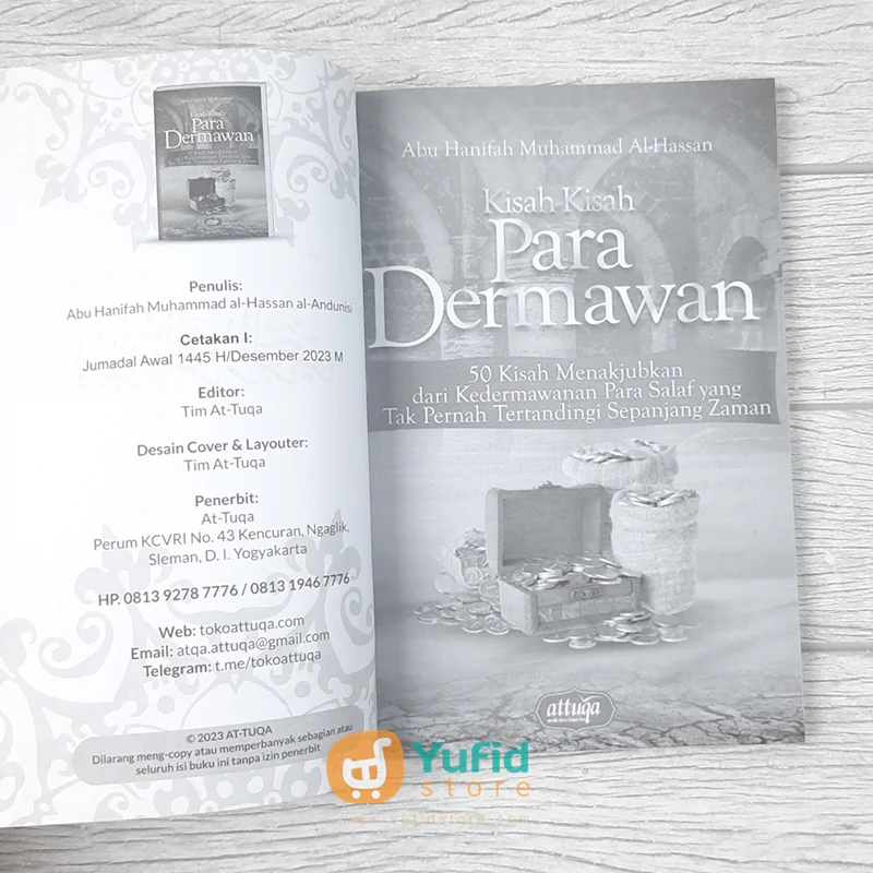 BUKU KISAH-KISAH PARA DERMAWAN (ATTUQA) - Image 3