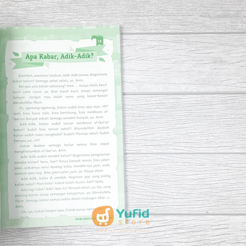 BUKU KISAH MASA KECIL PARA ULAMA (ATTUQA) - Image 6