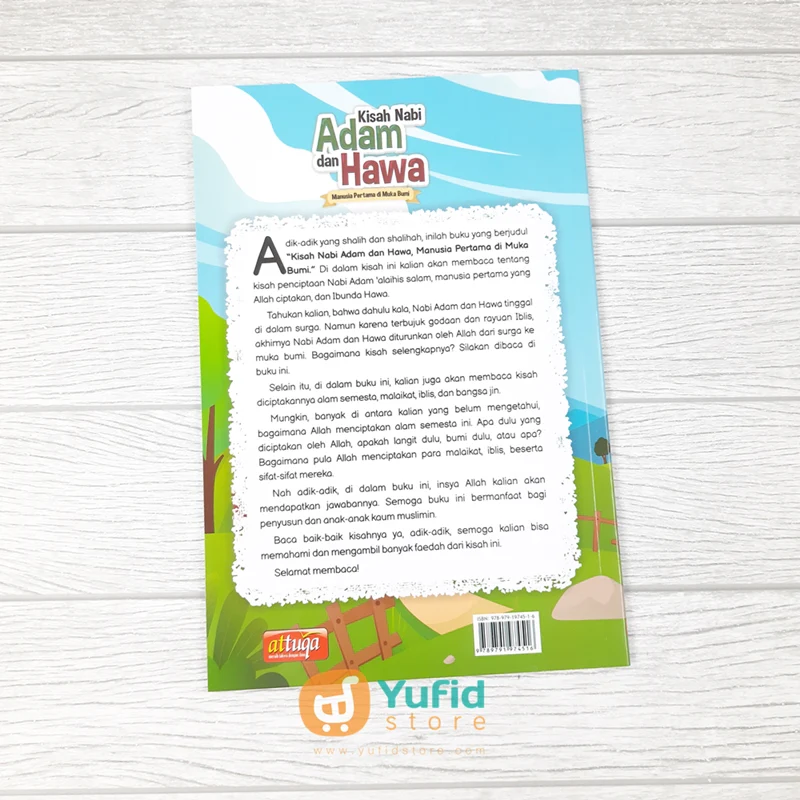 Buku Kisah Nabi Adam dan Hawa Manusia Pertama di Muka Bumi (Attuqa) - Image 2