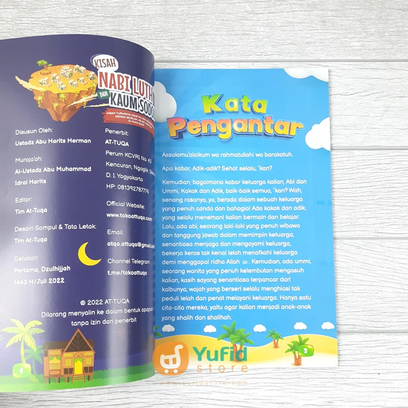 BUKU KISAH NABI LUTH DAN KAUM SODOM (ATTUQA) - Image 3