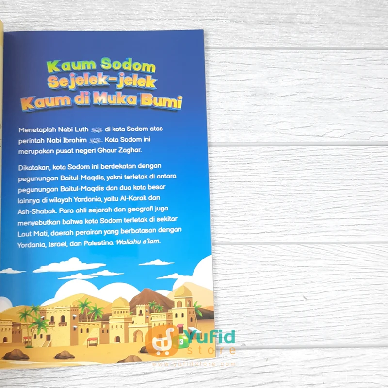 BUKU KISAH NABI LUTH DAN KAUM SODOM (ATTUQA) - Image 5