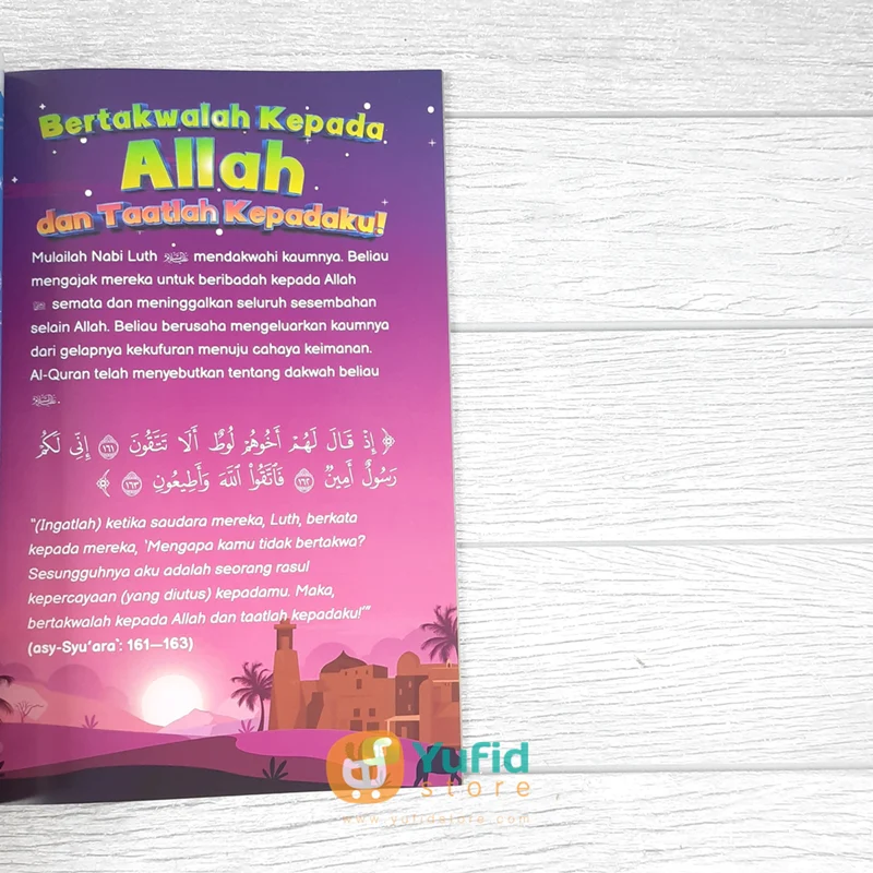 BUKU KISAH NABI LUTH DAN KAUM SODOM (ATTUQA) - Image 7